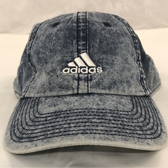 Adidas Blue Jean Adjustable Clasp Ball Cap - Picture 2 of 15